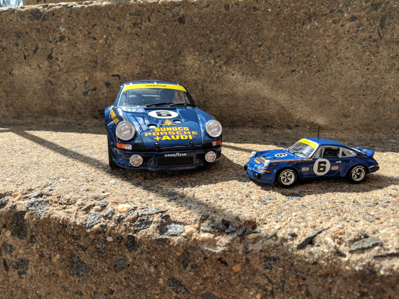 Illustration for article titled LaLD Car Week 2019 - Day 5, 1970s: 1973 Sunoco Blue Porsche 911 2.7RSR